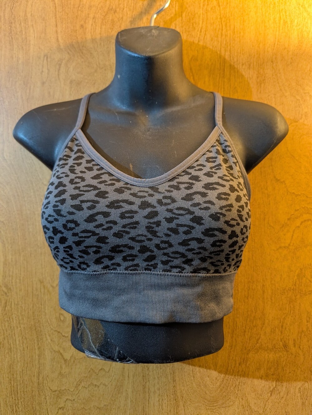 Maurices Gray & Black Sports Bra.